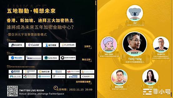 CoinW币赢：香港、新加坡、迪拜谁将成为未来5年加密中心？