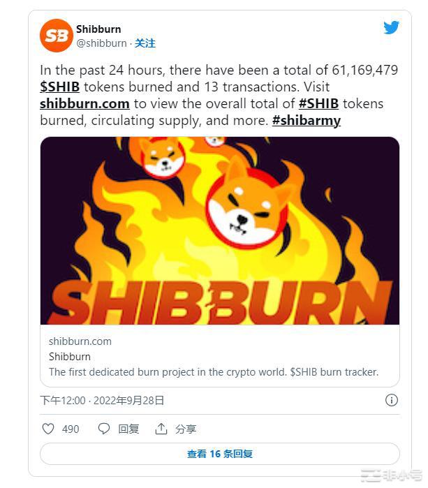 SHIB燃烧率飙升超过100%因为鲸鱼燃烧$SHIB