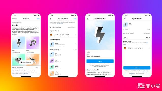 Meta将NFT铸造和交易带到Instagram