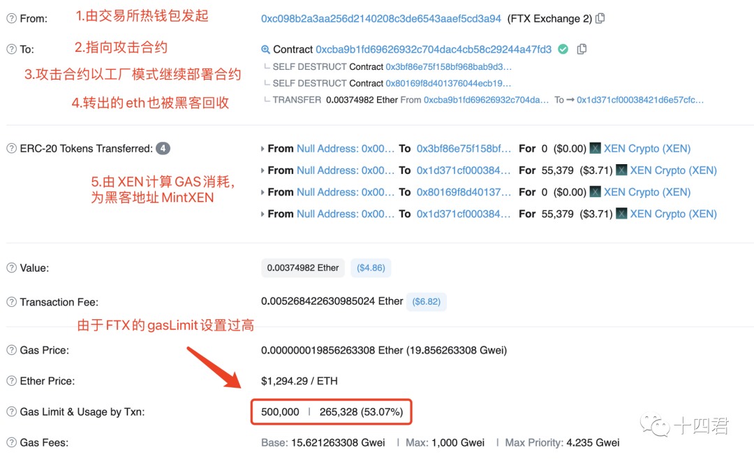 解读FTX交易所免手续费漏洞致使被薅20W刀XEN的羊毛案