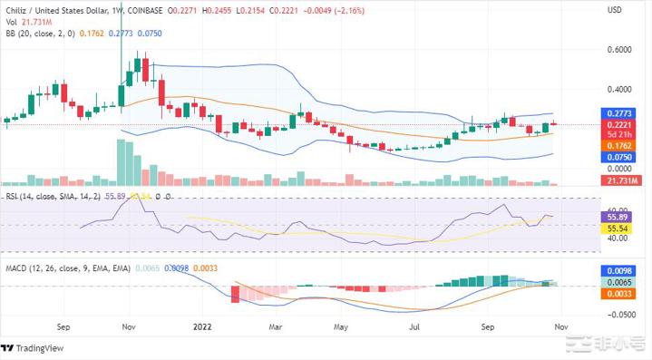 Chiliz价格上涨：CHZ会继续看涨势头吗？