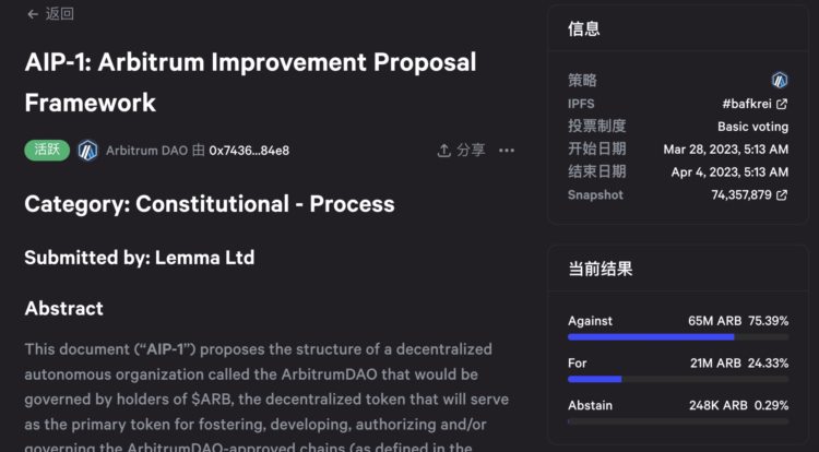 未经治理流程出售代币？解析Arbitrum基金会争议操作始末