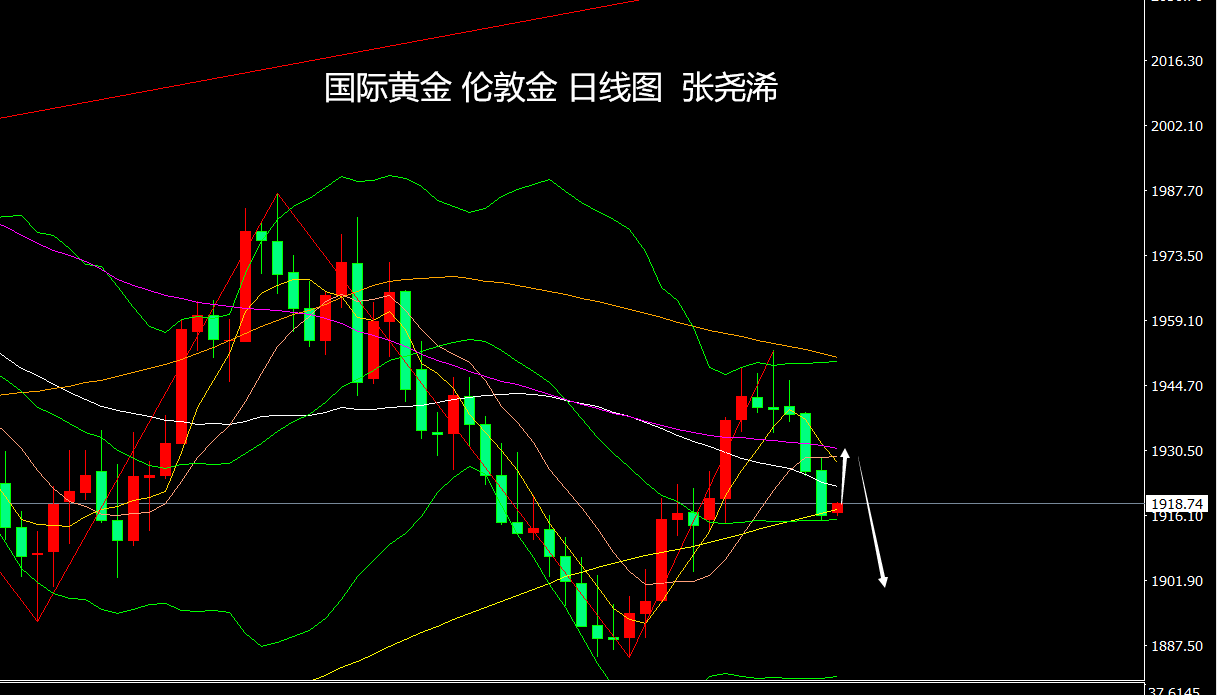 张尧浠：美盘将迎众多讲话黄金仍有望再度回落