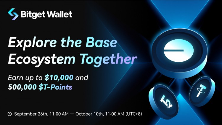 Bitget Wallet启动Base生态大型交互活动，全面支持Base