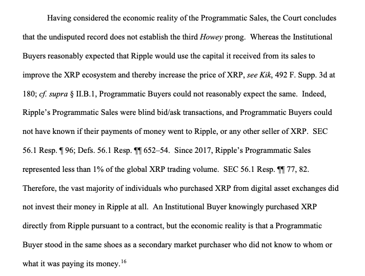 XRP短暂胜诉判决书透露了哪些重要信息？