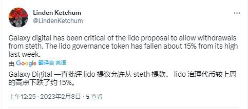 为什么Lido价格在整体下跌时上涨是否值得购买？