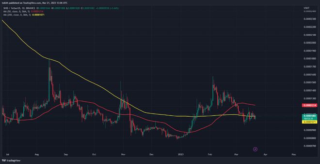 SHIB将在2023年达到0.00005美元