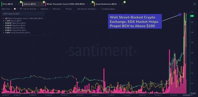 比特币现金（BCH）5天内上涨111%：起死回生？