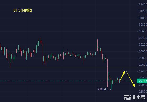 小冯：双币破底支撑下行 黄金日内看反弹