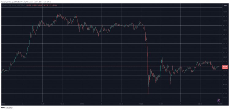 由于现货比特币 ETF 被拒绝，加密货币市场每天损失 100B 美元（市场观察）