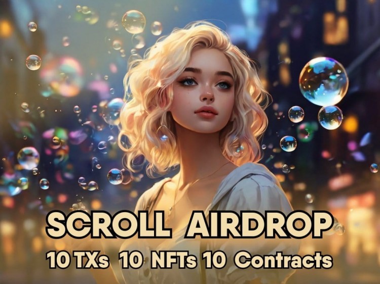 Scroll NFT 空投活动，铸造NFT即可获得4000美元，机会难得