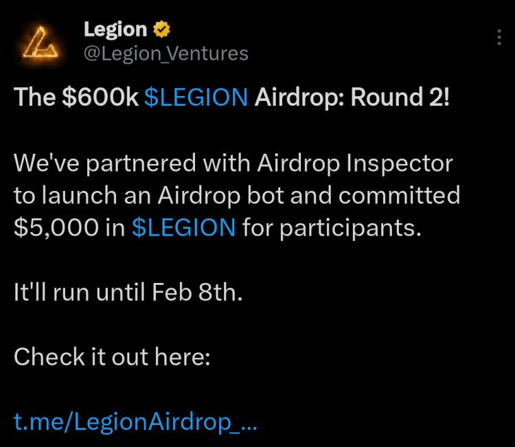 参与空投赢取LEGIONSEO标题