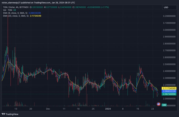 XRPADAAVAXDOT和TON下周预测价格分析