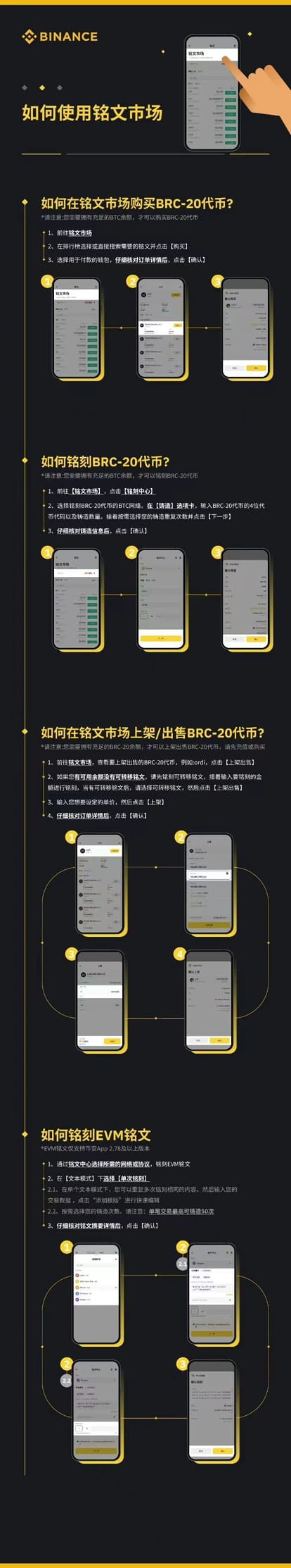 币安WEB3钱包铭文玩转攻略