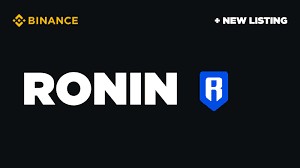 币安激动人心的消息RONINRONIN现已开放交易