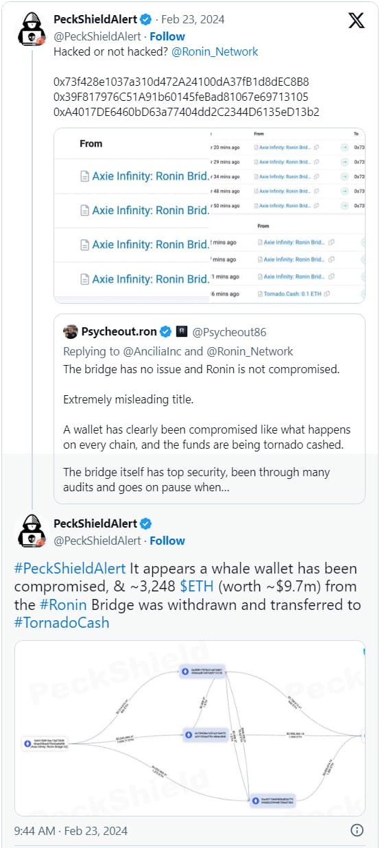 AXIEINFINITYCOFOUNDERHACKEDAND3248ETHSTOLENDETAILS