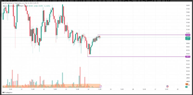 「2 月 24 日比特币 (BTC) 价格预测：BTC/美元价格走势分析