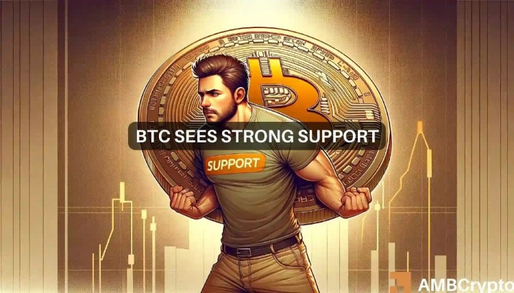 BITCOIN可能不会长时间保持在70K以下原因如下交易者花费超过670亿来积累