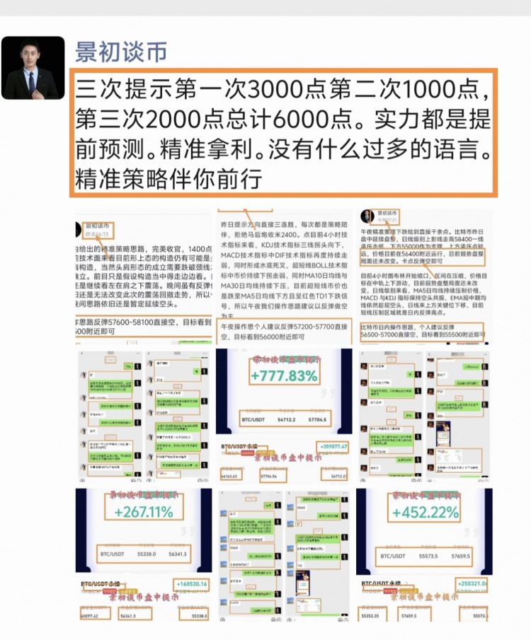 [景初谈币]比特币盘中惊现4000点来回，行情仍将持续震荡触及53300新低。