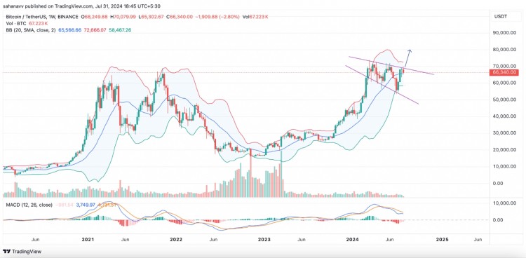 BTC流通量可视为市场活动和效用恢复的有力指标这些指标反映了第一季度牛市的活力如果这种势头持续